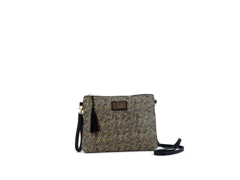 Clutch zebra CARPENTER negro